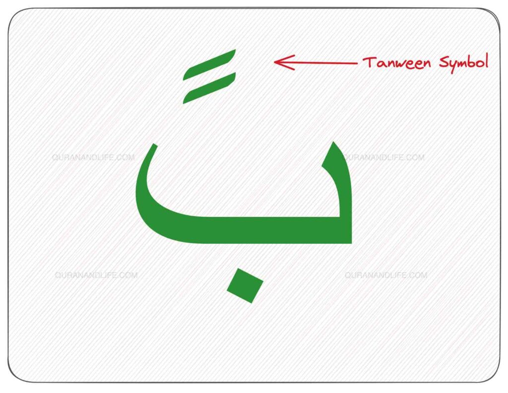 What is Tanween in Quranic Arabic